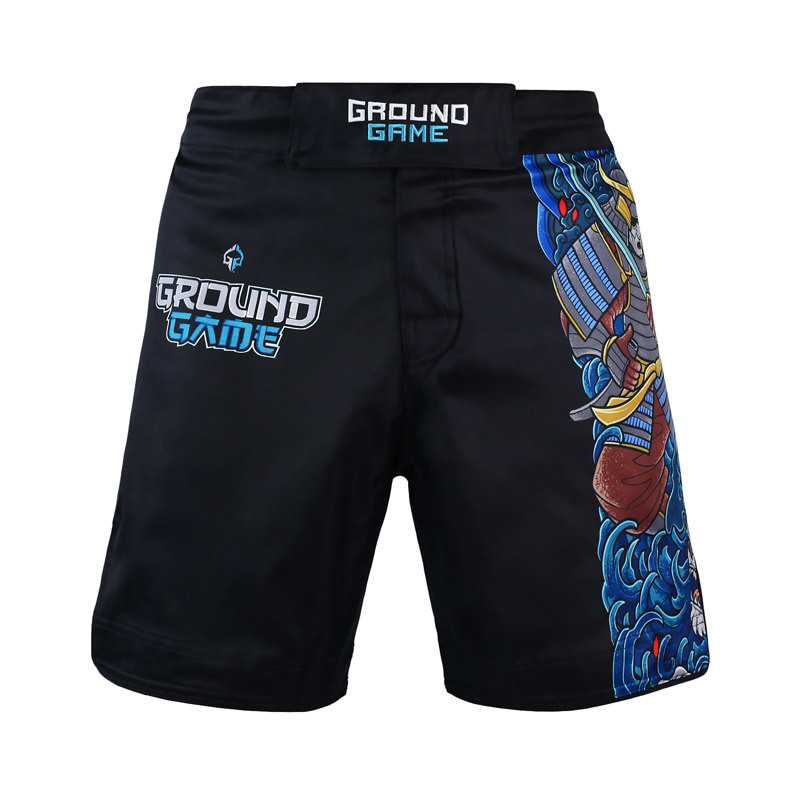 GROUNDGAME yokai 3 FIGHTSHORTS - BLACK